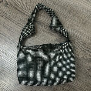 Crystal embellished going out purse